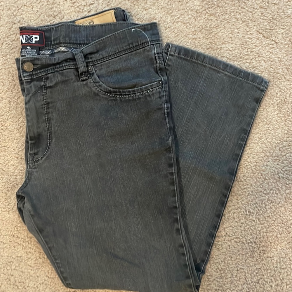 Men’s washed black jeans size 40